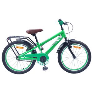 vidaXL Kids Bike 20'' for 6-11 Years Old Green