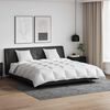 vidaXL Duvet Set with Pillow 3 pcs White Down Feather