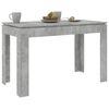 vidaXL Dining Table Concrete Grey 120x60x76 cm Engineered Wood
