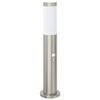 vidaXL Bollard Light with Sensor 50 cm Stainless Steel IP44