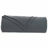 vidaXL Throw Blankets 6 pcs Dark Grey 350 x 270 cm Fleece