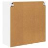 vidaXL Hanging Cabinet with Door White 80 x 31 x 80 cm Engineered Wood