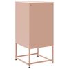 vidaXL Bedside Cabinet Pink 36x39x78 cm Steel