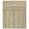 vidaXL Sideboards 2 pcs Sonoma Oak 60x31x70 cm Engineered Wood