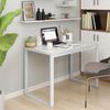 vidaXL Computer Desk White 110x60x73 cm Engineered Wood
