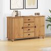 vidaXL Sideboard with Drawer ASKIM 133.5 x 40 x 79 cm Solid pine wood