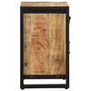vidaXL Bedside Cabinet 40x30x50 cm Solid Rough Wood Mango