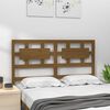 vidaXL Bed Headboard Honey Brown 165.5x4x100 cm Solid Wood Pine