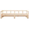 vidaXL Daybed without Mattress 90x200 cm Solid Wood Pine