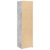 vidaXL Highboard Concrete Grey 50x41x185 cm Engineered Wood