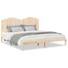 vidaXL Extra Long Bed Frame without Mattress&nbsp;180x210 cm Solid Wood