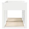 vidaXL Bunk Bed for Kids White 90 x 190 cm Engineered Wood
