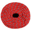 vidaXL Boat Rope Red 6 mm 25 m Polypropylene