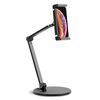 ErgoLine Adjustable Tablet Stand with Round Foot Aluminium