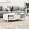 vidaXL Coffee Table White 102 x 55 x 35 cm Engineered Wood