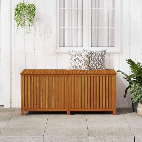 vidaXL Garden Storage Box 175x80x75 cm Solid Acacia Wood
