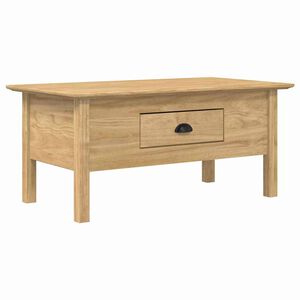 vidaXL Coffee Table BODO Honey Brown 100 x 55 x 45.8 cm