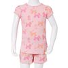 Kids' Pyjamas with Short Sleeves Light Pink 104