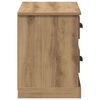 vidaXL TV Cabinet Artisan Oak 99.5 x 35.5 x 48 cm Engineered Wood