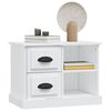 vidaXL Bedside Cabinet White 60x35.5x45 cm