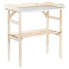 HI Wooden Planting Table 82x38x78 cm
