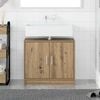vidaXL Bathroom Cabinet Artisan Oak 63 x 29 x 55 cm Engineered wood