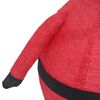 vidaXL Decorative Christmas Santa Claus Figure LED Luxury Fabric 60cm