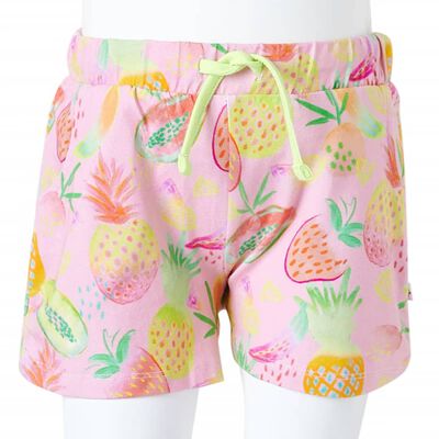 Kids' Shorts with Drawstring Soft Pink 92