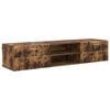 vidaXL Wooden Cabinet Smoked Oak 150 x 39 x 30 cm Engineered Wood