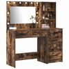 vidaXL Dressing Table Brown 78.5 x 41 x 135 cm Engineered wood