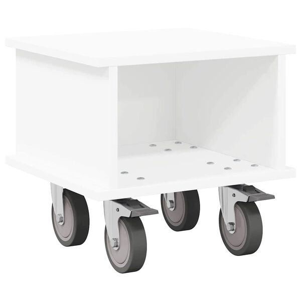 vidaXL TV Stand White 37 x 35 x 35 cm Engineered Wood