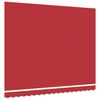 vidaXL Awning Replacement Fabric Red 380 x 295 cm Polyester