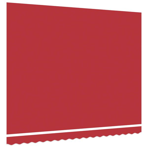 vidaXL Awning Replacement Fabric Red 380 x 295 cm Polyester