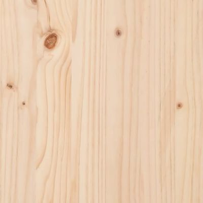 vidaXL Bed Headboard 155.5x4x100 cm Solid Pine Wood
