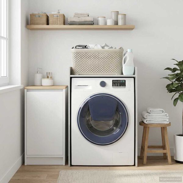 vidaXL Wash Machine Cabinet Concerte 67.5 x 48 x 97 cm Engineered wood
