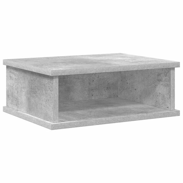 vidaXL Bedside Table Concrete Grey 40 x 31 x 15 cm Engineered Wood
