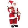 vidaXL Santa Claus Figure Red 30 cm Polyester