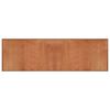 vidaXL Rug Rectangular Brown60x200 cm Bamboo