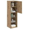 vidaXL TV Cabinet with LED Lights Artisian Oak 30.5x30x102 cm