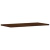 vidaXL Wall Shelves 4 pcs Brown Oak 60x30x1.5 cm Engineered Wood
