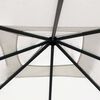 vidaXL Gazebo 3x3x2.6 m Cream 160 g/m²