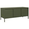 vidaXL TV Cabinet Olive Green 101.5x39x43.5 cm Cold-rolled Steel