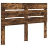 vidaXL Headboard Smoked Oak Engineered Wood
