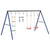 vidaXL Outdoor Swing Set with Swings. Trapeze. Ladder