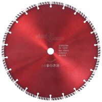 vidaXL Diamond Cutting Disc with Turbo Steel 300 mm