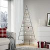 vidaXL Metal Christmas Tree for Decoration Black 180 cm
