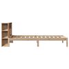 vidaXL Bookcase Bed without Mattress 100x200 cm Solid Wood Pine