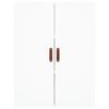 vidaXL Highboard White 69.5x34x180 cm Engineered Wood