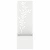 vidaXL Garden Privacy Screen White 50 x 140 cm Cold-rolled steel