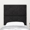 vidaXL Headboard Height Adjustable with Headboard Black 80 cm Velvet